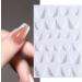 Adhesive Decals Black Blue Green DIY Manicure Wave French French Tips Nail Stickers Silver White 3D(STZ-CS063) - Buy Online on GoSupps.com