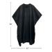 Betty Dain Black Jaguar Styling Cape - Bleach-Proof Chemical-Proof & Waterproof All-Purpose Hair Cape - Buy Online on GoSupps.com