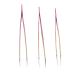 3PCS Nail Art Tweezers Set - Stainless Steel Manicure Tools Curved & Pointed Designs for Home & Salon Use Ideal for Eyelashes Jewelry & Rhinestones - Buy Online on GoSupps.com