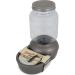 Petmate Mason Inspired Replendish Gravity Waterer, Water Dispenser for Dogs and Cats, 0.5  4 Gallons Silver 1 GAL