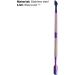 Double Side Rust-Proof Nail Pusher Stainless Steel Anti-Slip Solid Nail Tool Exfoliating Accessories Super nice elegant Nails Tool-Golden - Buy Online on GoSupps.com