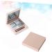 DRESSOOS 2pcs Empty Eyeshadow Dish Makeup Highlighter Empty Compact Eyeshadow Square Highlighters - Buy Online on GoSupps.com