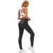 RESHE Women's Black Yoga Sweatpants with Pockets - Stretch Tapered Joggers for Running and Lounge | Size Medium - Buy Online on GoSupps.com