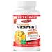 Nutridom Timed-Release Vitamin C (850 mg) with Zinc Bisglycinate (15 mg) and Copper Bisglycinate (1000 mcg) | Non-GMO Free of Gluten Soy & Dairy (60 Vegetable Capsules)