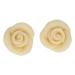 FunCakes White Marzipan Roses - Set of 6 Small Decorative Edible Flowers for Cakes & Treats - Ideal for International Shipping - Buy Online on GoSupps.com