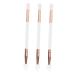 Hemoton 3pcs Eye Shadow Brush Girl Makeup Tool Multifunctional Eyeshadow Brush Simple Eyeshadow Brush Double Headed Eyeshadow Makeup Brush Small Makeup Brush Eye Shadow Makeup Tool