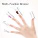 TOUCHBeauty Electric Nail File 5in1 Professional Manicure Pedicure Kit with Stand - Golden TB-1335 - Buy Online on GoSupps.com