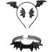 xbiez Girls Hair Clips Gothic Halloween Cosplay Devil Wing Hairpin Headband Punk Hair Jewelry Unique Black Headwear 4 - Buy Online on GoSupps.com