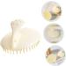 Frcolor Shampoo Massage Comb | Scalp Massager Hairbrush for Wet & Dry Use | 9.60x8.00x1.20cm | International Shipping Available - Buy Online on GoSupps.com