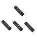 Baluue 4 Boxes Ink Eyebrow Drawing Line Eyebrow Mapping Kit Brow Line for Women Aluminum Alloy 9.00X2.40X2.40CMx4pcs Blackx4pcs