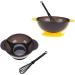INOOMP 2 ensembles Bols Coiffure avec Ventouse et Agitateur Coloration Cheveux Kit Teinture Cheveux Pratique Bol D coloration R utilisable pour Application Facile D sordre - Buy Online on GoSupps.com
