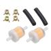 Parking Heater Oil Filter Motorcycle Oil Pipe Hose Clip Kit 8pcs/set Parking Heaters Tank Oil Hoses Clamps And Oil Filters Parking Heater Replacement Fittings