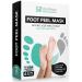 Lavinso Foot Peel Mask for Dry Cracked Feet  2 Pack Dead Skin Remover Foot Mask for Cracked Feet and Callus - Exfoliating Feet Peeling Mask for Soft Baby Feet, Original Scent Aloe Vera 1 Count (Pack of 2)