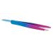 FOMIYES Stainless Steel Eyebrow Tools Travel Eyebrow Clamp Eyebrow for Women Beauty Tool Eyebrow Tweezer with Brush Eyebrow with Brush Eyebrow Clip Miss 2 in 1 12.00X1.00X0.80CM Colorful