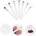 NOLITOY Makeup Supplies 7pcs Eye Shadow Brush Set Eye Blending Brush Eyeshadow Eyeshadow Applicator Makeup Makeup Tool - Buy Online on GoSupps.com