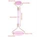 Rose Quartz Massage Roller - Double-Head Face Scooter | Crystal & Jade Skin Care Device for Wrinkle Removal & Slimming - Gold Edition - Buy Online on GoSupps.com