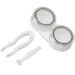 Contact lens case Fine organizer for contact lenses with tweezers and applicator