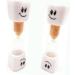 HOMSFOU 3pcs Smiling Face Toothbrush Timer Toy for Kids | Fun Dental Care | International Shipping - Buy Online on GoSupps.com