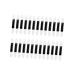 Mikinona Makeup Eyeshadow 100pcs Women s Suits Eyeshadow Sponge Brush Eye Shadow Applicator Set Travel Toolkit Cosmetic M White