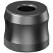 Dianzan Razor stand men's razor stand made of aluminum alloy for bathroom worktops manual bare turf from metal for outdoor trips black