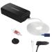 No.17 Mini aquarium air pump 1-2 W adjustable battery-operated aquarium ventilation extremely quiet with auto-USB cable charger for fishing in the aquarium outdoors (without battery)