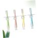 Buy Healvian 4-Piece Silicone Toddler Toothbrush Set - Infant & Suction Training Brush - Buy Online on GoSupps.com