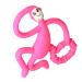 Teething Toy  Silicone Chew Toys Monkey Shape Baby Teether  Portable High Toughness Cartoon for Infant for Home Travel