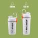 Ozizo Insulated Protein Shaker - 590 ml White | Small Mouth & Spring | Perfect for Smoothies & Shakes | International Shipping Available - Buy Online on GoSupps.com