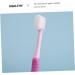 Minkissy 2 Pack Portable Toothbrush for Kids & Adults - Pink & Blue - Safe & Convenient Oral Care - Buy Online on GoSupps.com