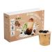 Tealise Instant Marbling Bubble Tea Kit DIY Boba/Bubble Tea Ready in 30 Seconds 5 Serving (Black Tea) Syrup-based Vegan