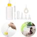 7 Pcs Cat Nursing Bottle 60ml Pet Feeding Bottle with Replacement Nipples and Cleaning Brushes for Pet Puppy Cat Kitten Rabbit - Buy Online on GoSupps.com