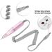 Daroplo Electric Nail Drill 35000 Mins Nail Arts Drill Hand File Polish Grinder Manicure Drill Accessories Pink - Buy Online on GoSupps.com