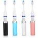 Partykindom Portable Electric Toothbrush - Waterproof & Battery-Operated Sound Vibration Accessories Stylish Pink Design for Ultimate Oral Care - Buy Online on GoSupps.com