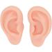 Flexible Silicone Ear Model for Piercing | Left & Right Ear Mould in Light Skin Color - Buy Online on GoSupps.com
