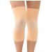 1 Pair Unisex Knee Pads Knee Brace Support Sleeves Leg Knee Warmer for Sports Basketball Dance Cycling Climbing Yoga and Recovery (Nude Color)