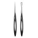 IETONE Blackhead Remover Tools Set of 2  Stainless Pimples Comedone Extractors  Pointed Picking Acne Beauty Tool  Professional Pimple Remove Needle for Face  Black