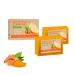 2 PCS Turmeric Lemon Soap Bar Natural Turmeric Soap for Face Turmeric Soap Bar with Vitamin C E for All Skin Turmeric Soap Face and Body Wash for Smoothing Moisturizing Skin 4.23 Ounce