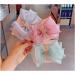 FEIFEI'S BOW 5 Princess Chiffon Heart Bow Hair Clip - Pale Pink - Girls Baby Kids Toddlers Ribbon Barrettes - Buy Online on GoSupps.com