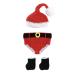 PythJooh Newborn Baby Christmas Knitted Costumes Infant Girl Boy Crochet Shorts + Beanie Hat + Booties Photo Props Set