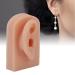 Silicone Ear Model for Piercing Training | Soft Flexible & Reusable Human Ear Display (Dark Skin Color) - International Shipping Available - Buy Online on GoSupps.com