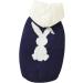 Dog Hooded Winter Sweater for Small Dogs | Thick Puppy Hoodie | Marineblau 2L - Buy Online on GoSupps.com
