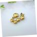 NUOBESTY 100pcs Rivet for DIY Punk Shoes Embellish Clothes Rivets Button Nail Clothing Accessories Metal Stud 100pcs Golden - Buy Online on GoSupps.com