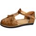 CrEev Women s Flat Sandals - Stylish Tassel Beach Shoes | Comfortable & Sexy Fashion Sandals (Brown EU Sizes 38 & 42) - Buy Online on GoSupps.com