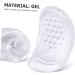 Gatuida Heel Pads for Women - 20 Pairs Self-Adhesive Clear Comfort for Chunky & High Heel Shoes - Breathable Gel Inserts for Plantar Pain Relief - Buy Online on GoSupps.com