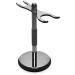 St rtebekker Premium Black Stainless Steel Shaving Rack - High-Quality Razor & Brush Holder | Non-Slip Bathroom Accessory | Perfect Gift for Men - Buy Online on GoSupps.com