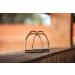 Equinate Stirrups Luna 10cm Gold - Anti-Slip Rubber Tread | Ideal for Adults & Children - 2 Pieces - Shop Internationally - Buy Online on GoSupps.com