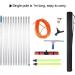 26.5ft(8m) Washing Kit: Water-fed Brush Squeegee Window Cleaning Pole Water Fed Telescopic Brush Extendable Long Reach Window Cleaner Equipment(50cm Brush 8m pole) - Buy Online on GoSupps.com