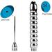 Premium Handheld Metal Shower Enema Douche System - 5 Piece Aluminium Cleaning Kit for Ultimate Hygiene - Buy Online on GoSupps.com