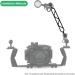 Seafrogs 7'' Double Ball Aluminum Extension Arm - Ideal for Underwater Lighting Systems - Buy Online on GoSupps.com