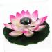 Artificial Outdoor Plants Garden Fountain Water Lily Light Flower Decorations Decoration Lights Outdoor Pool Decoration Light Outdoor Flower Lights Solar Powered LED Night Light (As Shown) - Buy Online on GoSupps.com